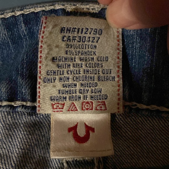 True Religion Joey Low Rise Flare Jean - Picture 10 of 10